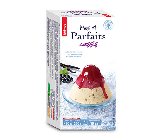 4 Parfaits cassis