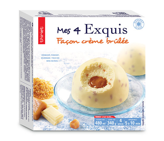 4 Exquis Façon crème brûlée