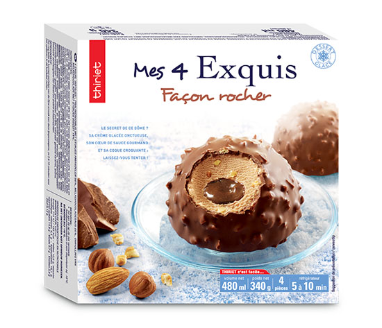 4 Exquis Façon rocher