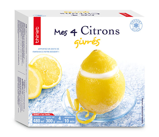 4 Citrons givrés