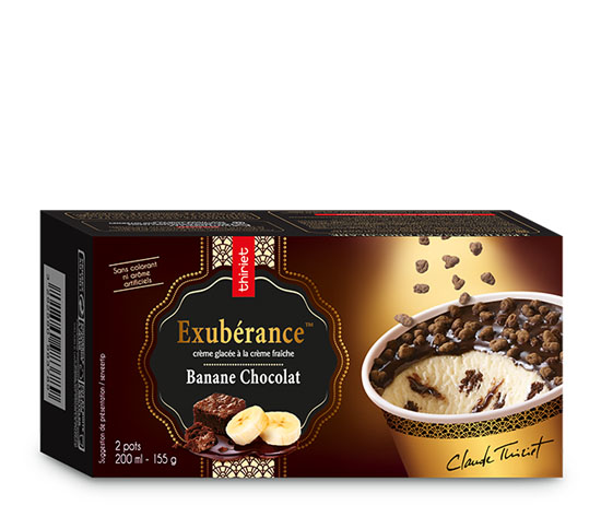 2 Pots Exubérance™ Banane Chocolat