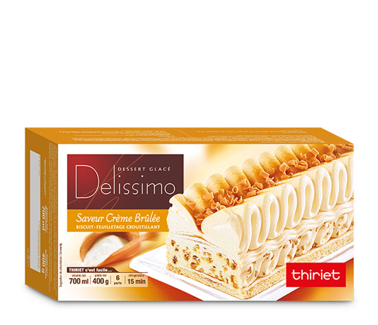 Delissimo™ saveur crème brûlée