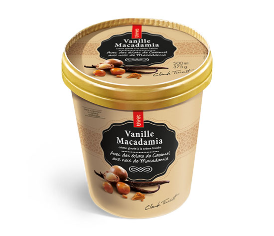 Pot Crème Glacée Vanille Macadamia