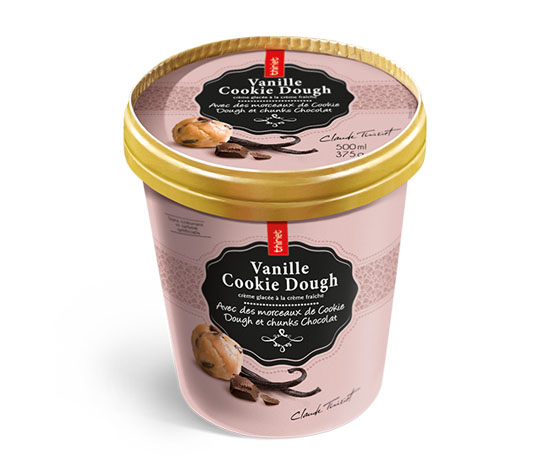 Pot Crème Glacée Vanille Cookie dough