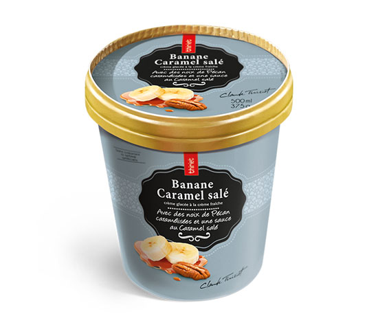 Pot Crème Glacée Banane Caramel salé