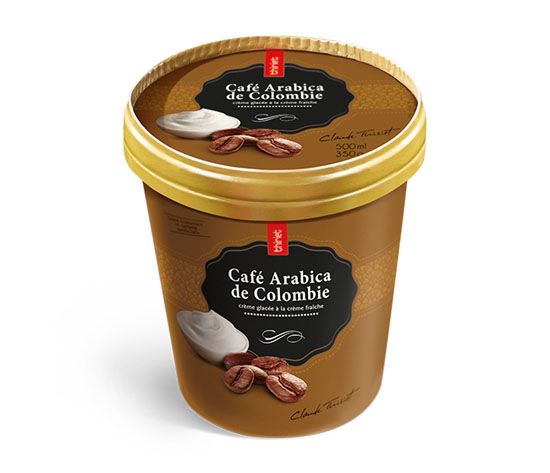Pot Crème Glacée Café arabica de Colombie