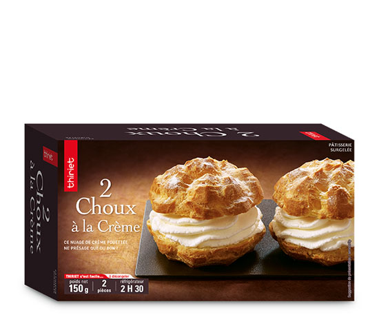 2 Choux à la crème