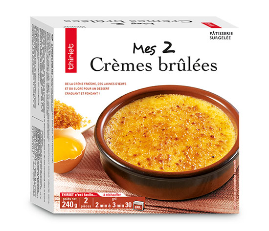 2 Crèmes brûlées