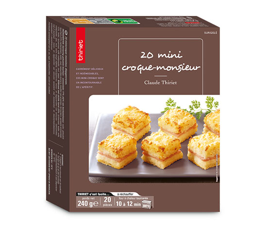 20 Mini croque-monsieur