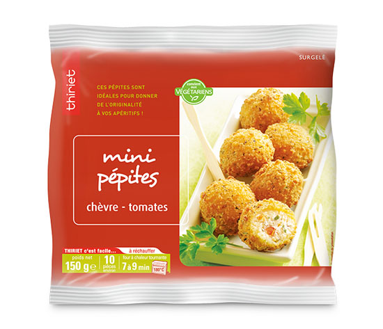 Mini pépites chèvre/tomates