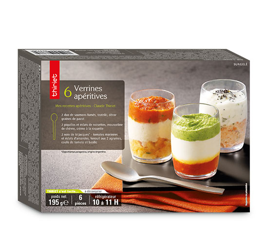 6 Verrines apéritives