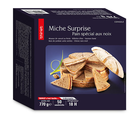 Miche surprise pain spécial aux noix