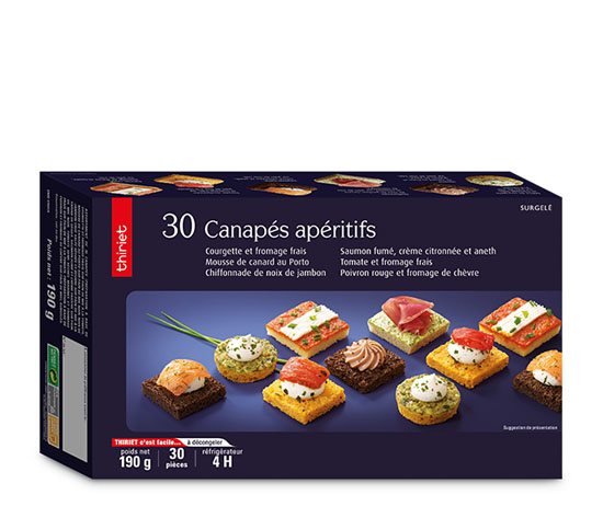 30 Canapés apéritifs
