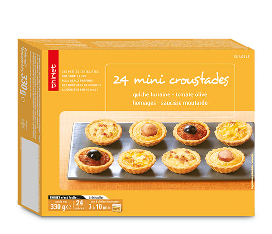 24 Mini croustades