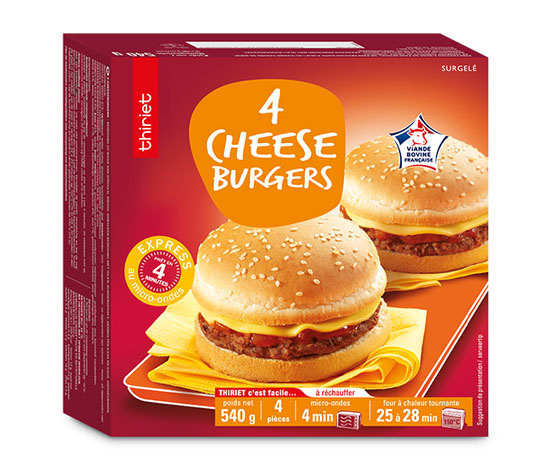 4 Cheeseburgers