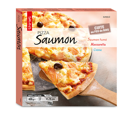 Pizza saumon