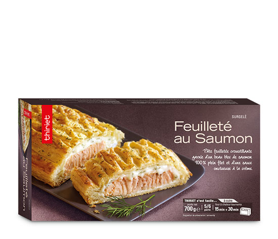 Feuilleté au saumon