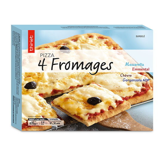 Pizza 4 fromages