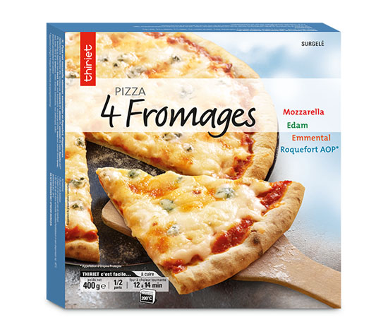 Pizza 4 fromages