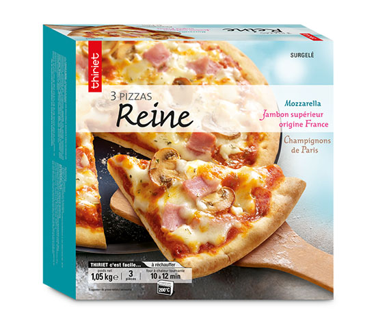 3 Pizzas reine