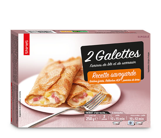 Les 6 galettes au choix 