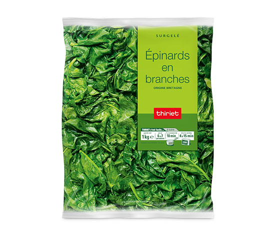 Epinards en branches