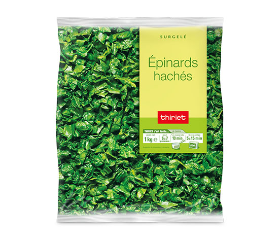 Epinards hachés