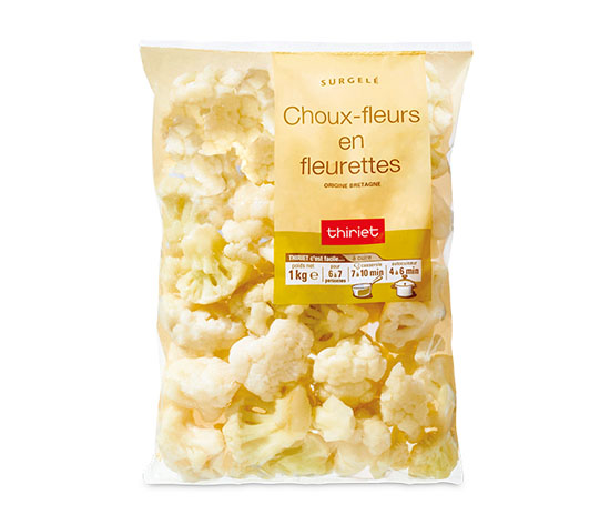 Choux-fleurs en fleurettes