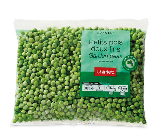 Petits pois doux fins 'Garden Peas'