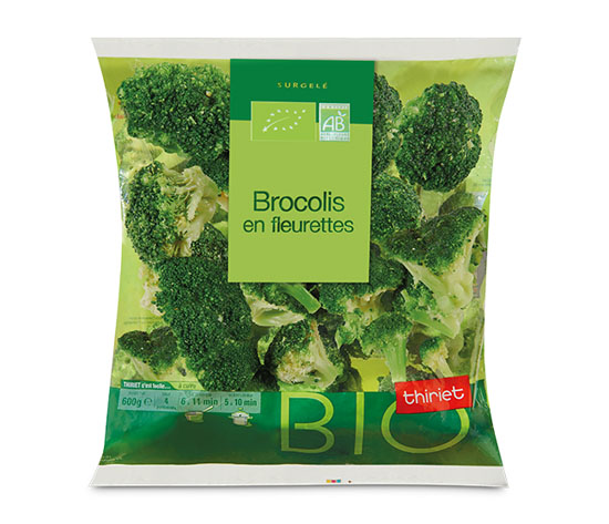 Brocolis en fleurettes biologiques