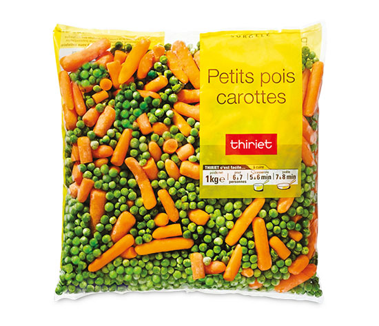 Petits pois/carottes