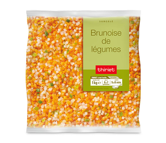 Brunoise de légumes
