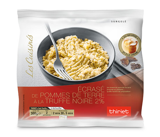 Ecrasé de pommes de terre à la truffe noire 2 %