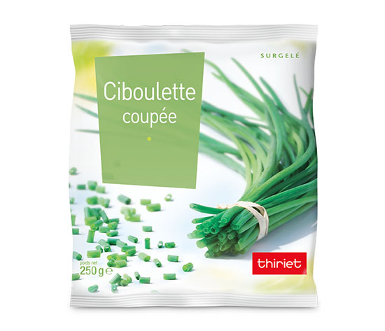 Ciboulette coupée