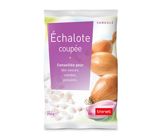 Echalote coupée