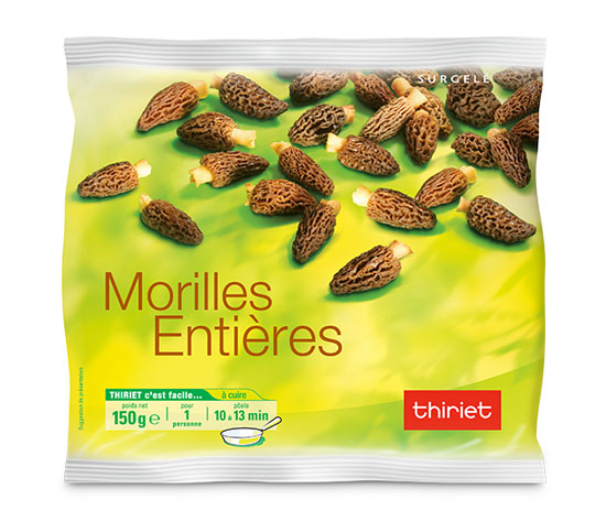Morilles entières