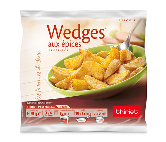 Wedges aux épices douces