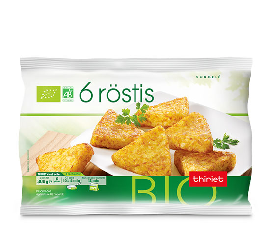 6 Röstis biologiques
