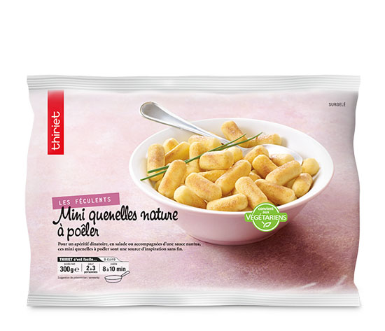 Mini quenelles nature à poêler