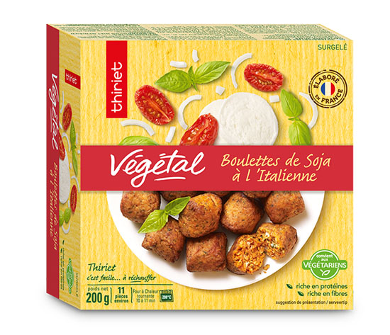 Boulettes de soja à l'italienne