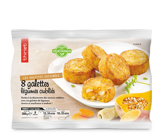 8 Galettes légumes oubliés