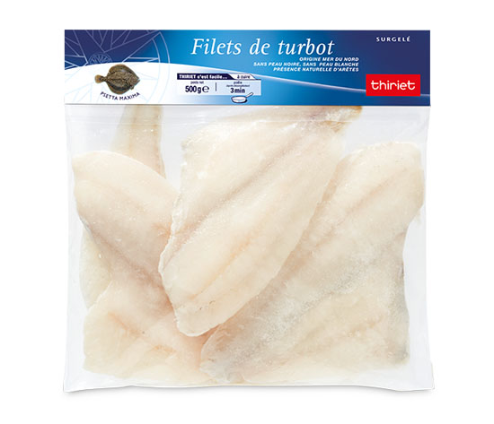 Filets de turbot