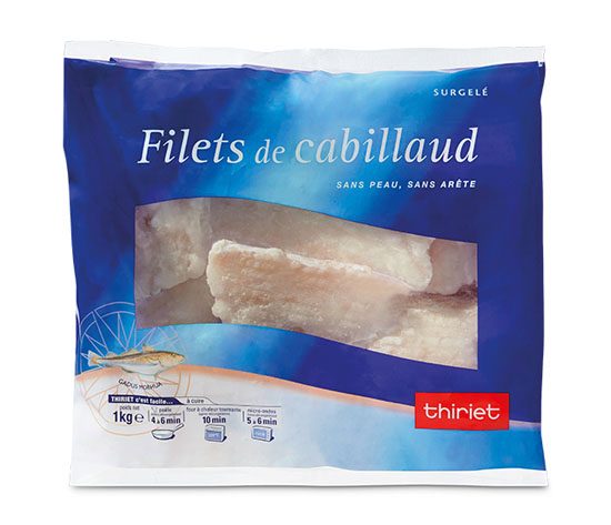 Filets de cabillaud