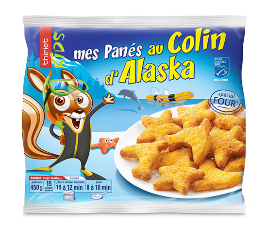 Mes panés au colin d'Alaska