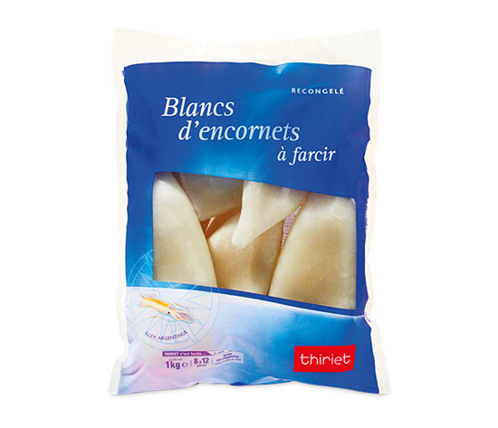 Blancs d'encornets à farcir