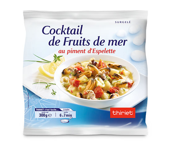 Cocktail de fruits de mer au piment d'Espelette