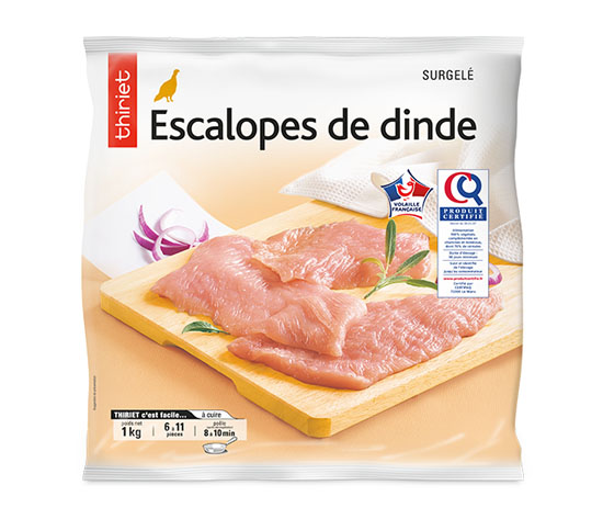 Escalopes de dinde
