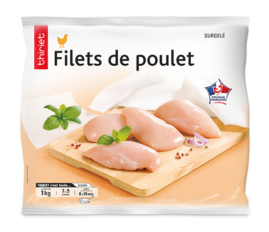 Filets de poulet