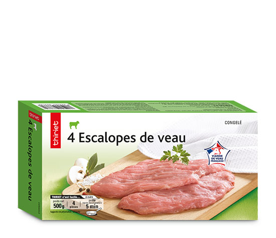 4 Escalopes de veau