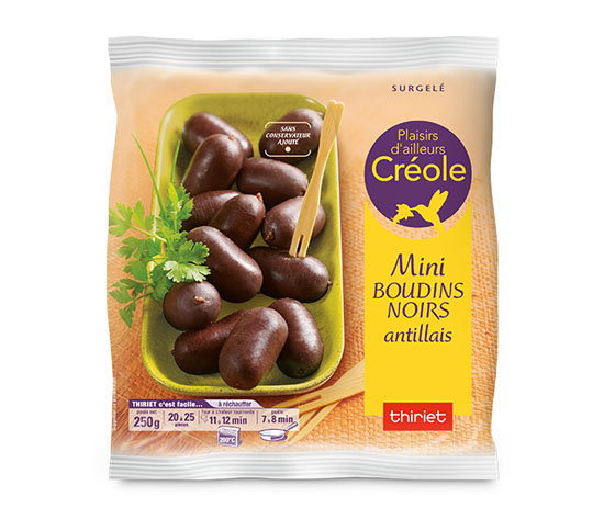 Mini boudins noirs antillais